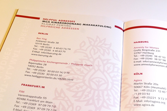 Broschüren Ban Ying e.V.