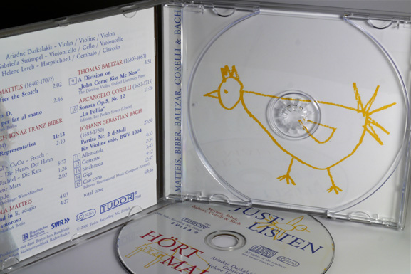 CD Just Listen - Ariadne Daskalakis