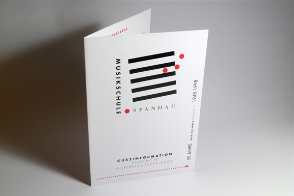 Broschüre Musikschule Spandau
