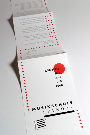 Faltblatt Musikschule Spandau