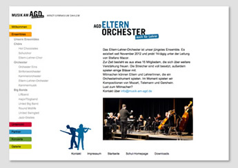 Musik am Arndt-Gymnasium Dahlem - Elternorchester