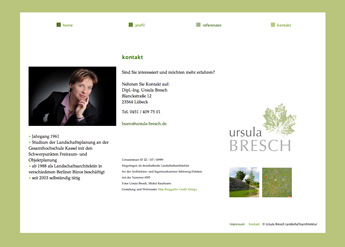 Ursula Bresch Landschaftsarchitektur Kontakt