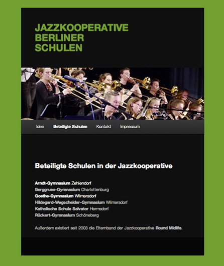 Jazzkooperative Berliner Schulen - Beteiligte Schulen
