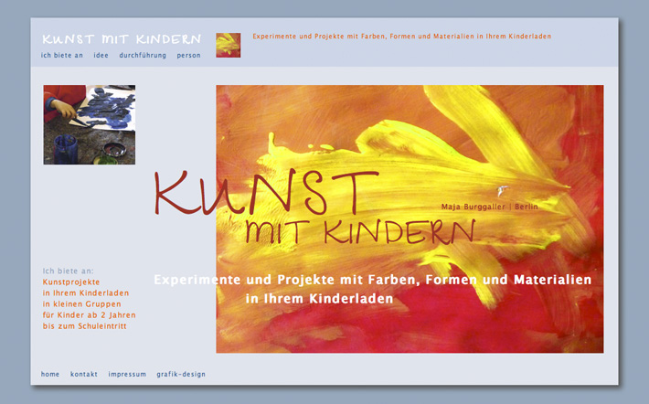 Kunst mit Kindern - Startseite